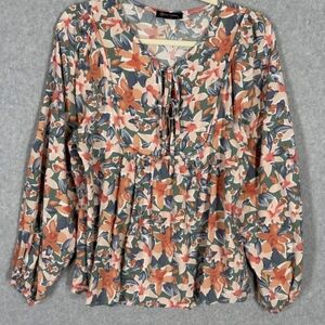 Floral Print Women's Top